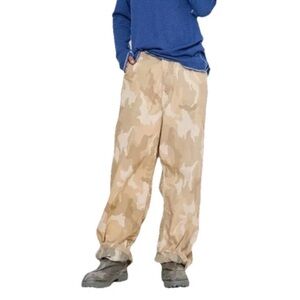 424 Big Daddy Reversible Pant in Sand Camo & Stone Washed 38x30 Baggy Camo Pant